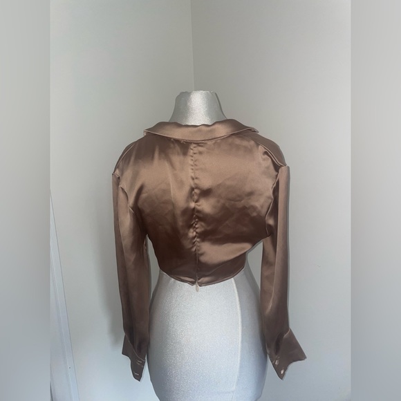 Dynamite long sleeve crop top - Picture 3 of 6